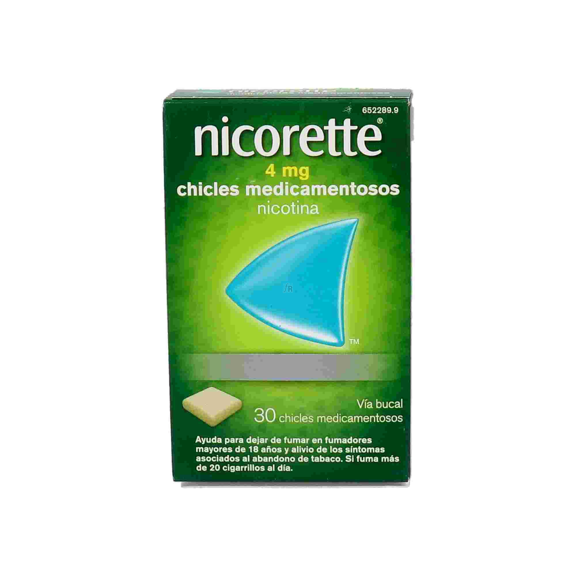 Nicorette (4 Mg 30 Chicles)