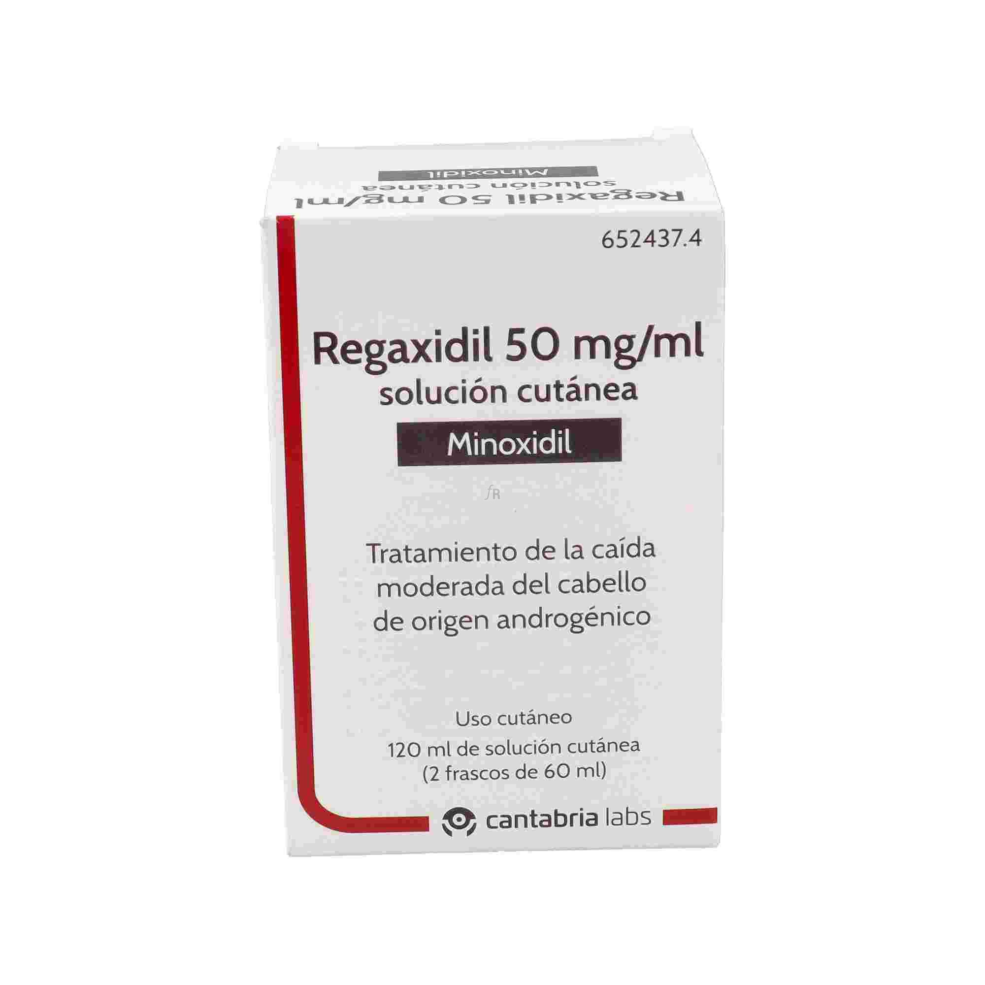 Regaxidil (50 Mg/Ml Solucion Cutanea 2 Frascos 60 Ml)
