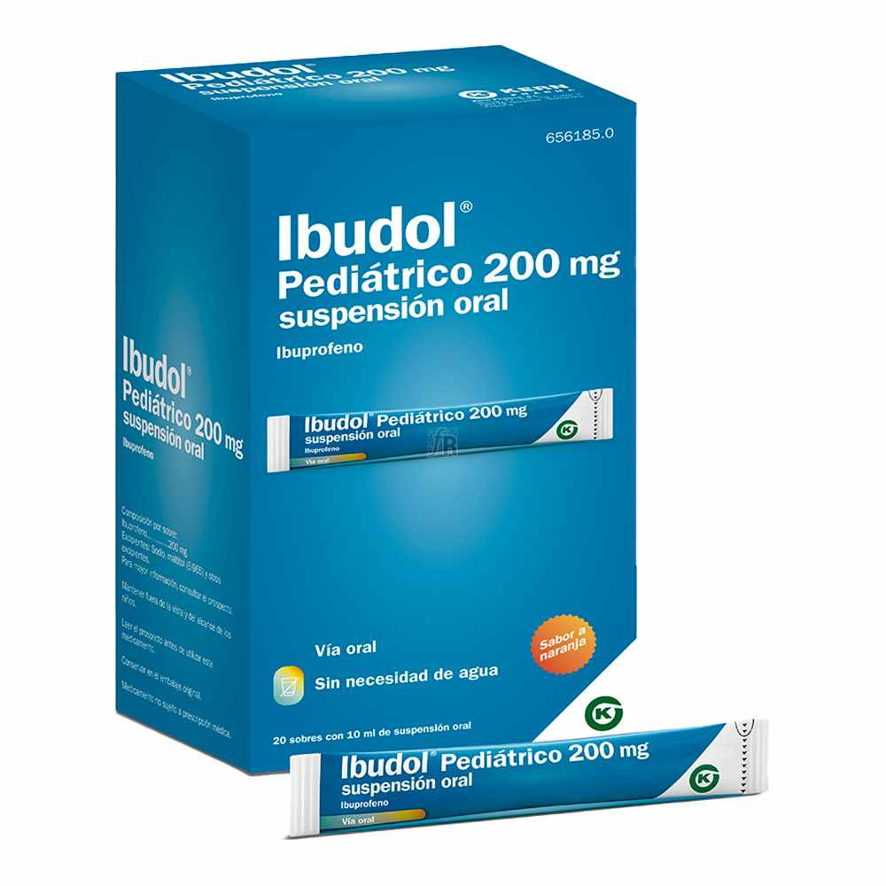 Ibudol Pediatrico (200 Mg 20 Sobres Suspension Oral)