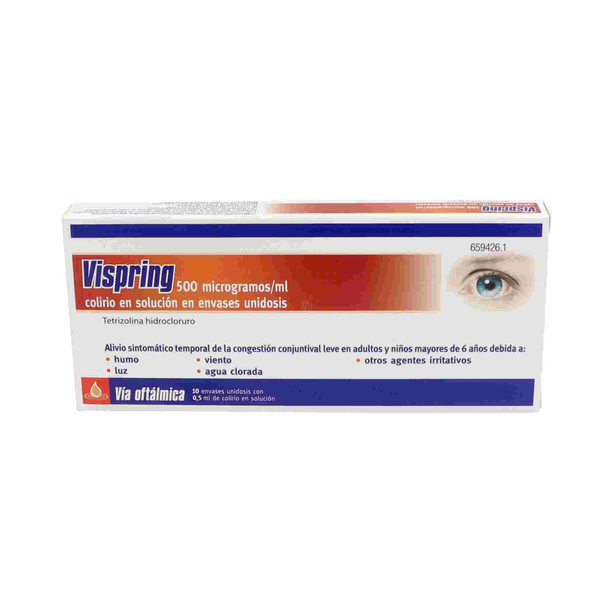 Vispring (0.5 Mg/Ml Colirio 10 Monodosis Solucion 0.5 Ml)