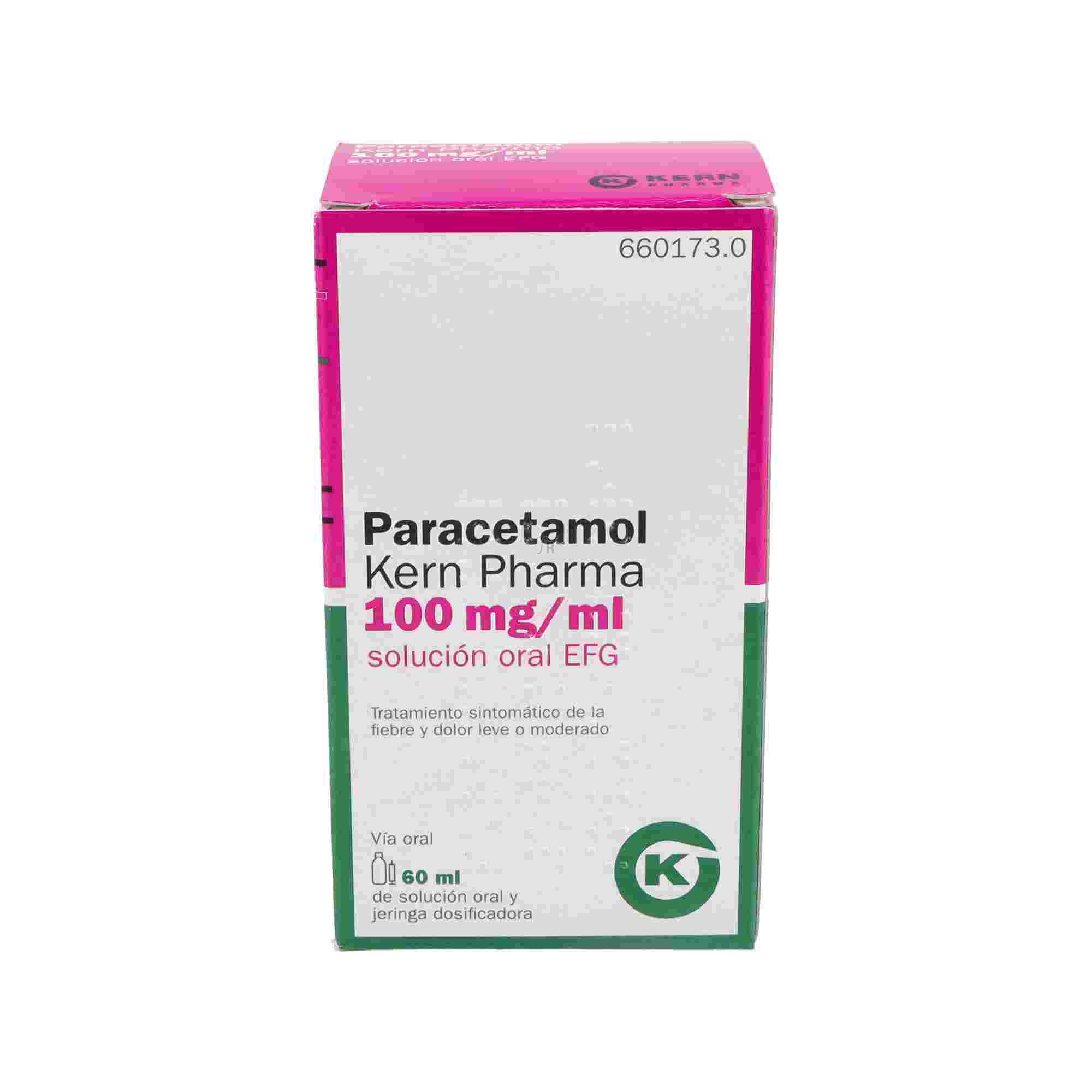 Kern Pharma Paracetamol Efg 100 Mg/Ml Solucion Oral 60 Ml