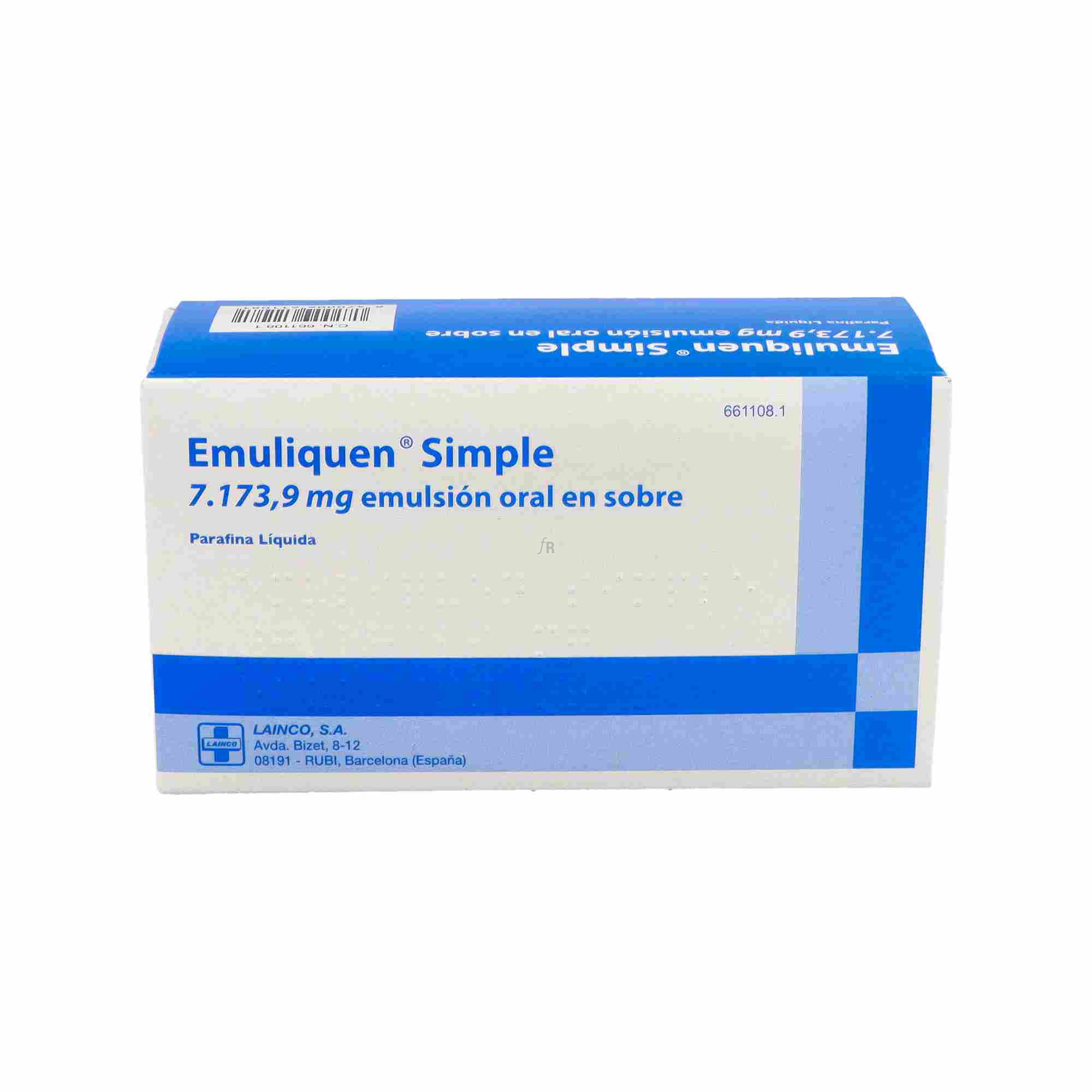 Emuliquen Simple (7.17 G 10 Sobres 15 Ml)