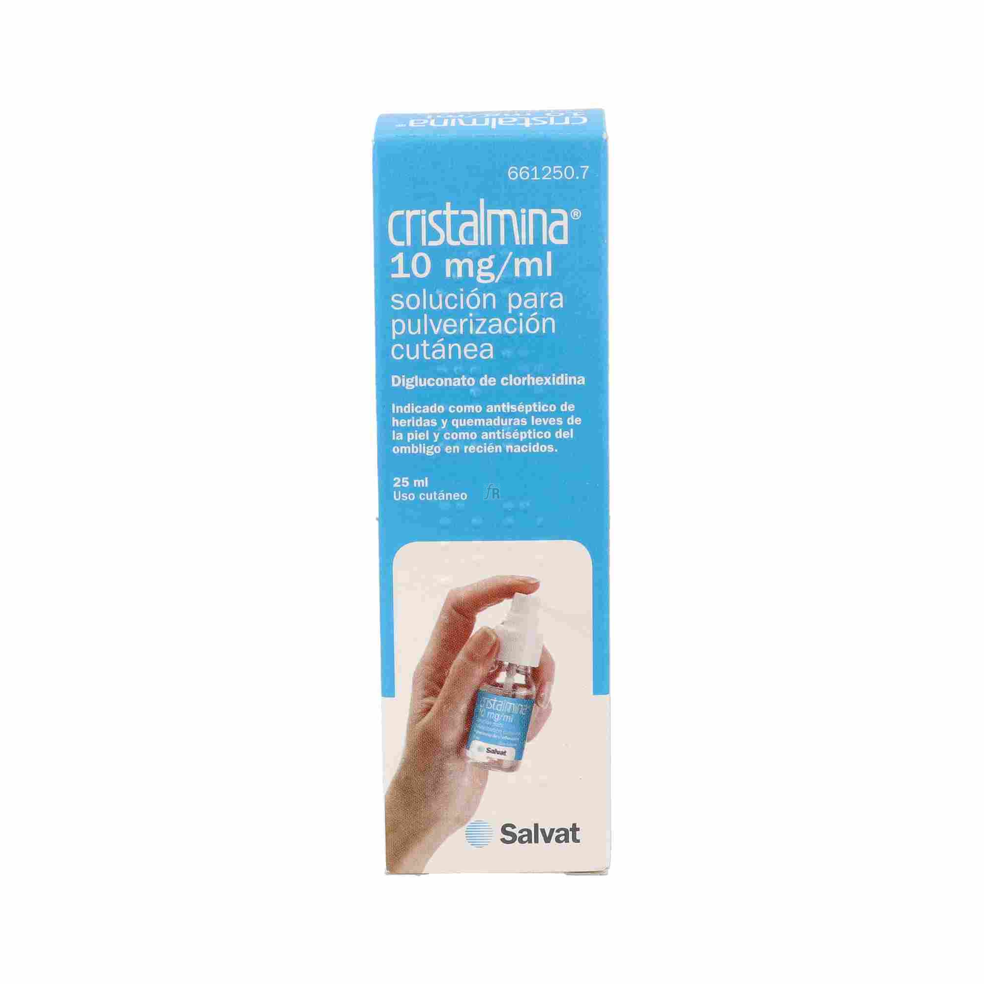 Cristalmina (10 Mg/Ml Solucion Topica Pulverizador 25 Ml)