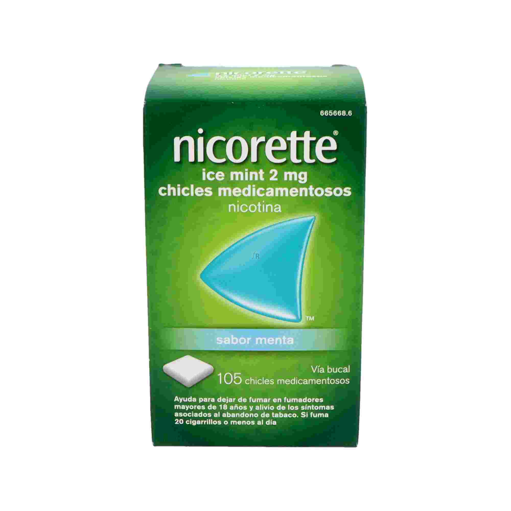 Nicorette Ice Mint (2 Mg 105 Chicles)