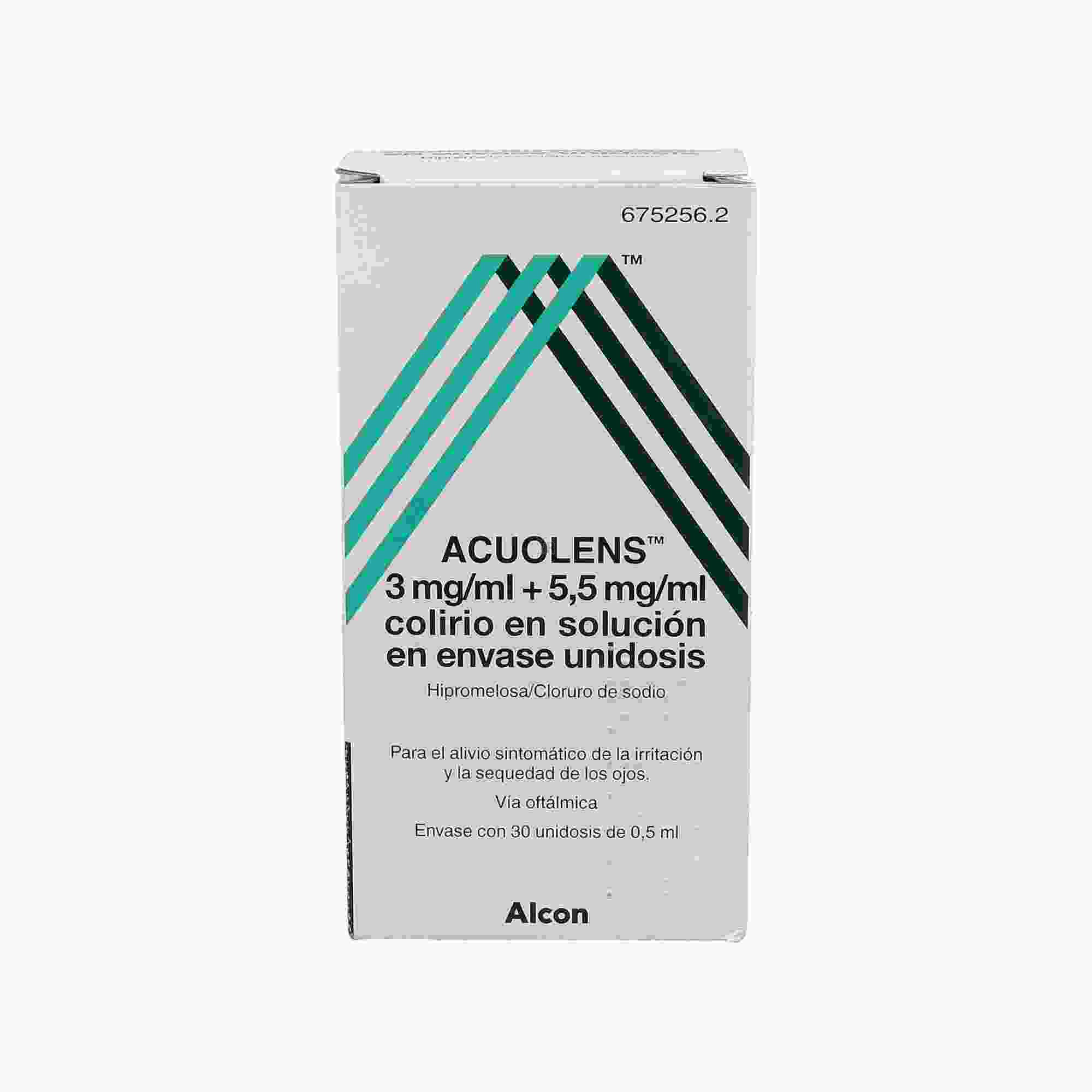 Acuolens 3 Mg/Ml + 5,5 Mg/Ml Colirio En Solucion 30 Monodosis 0,5 Ml
