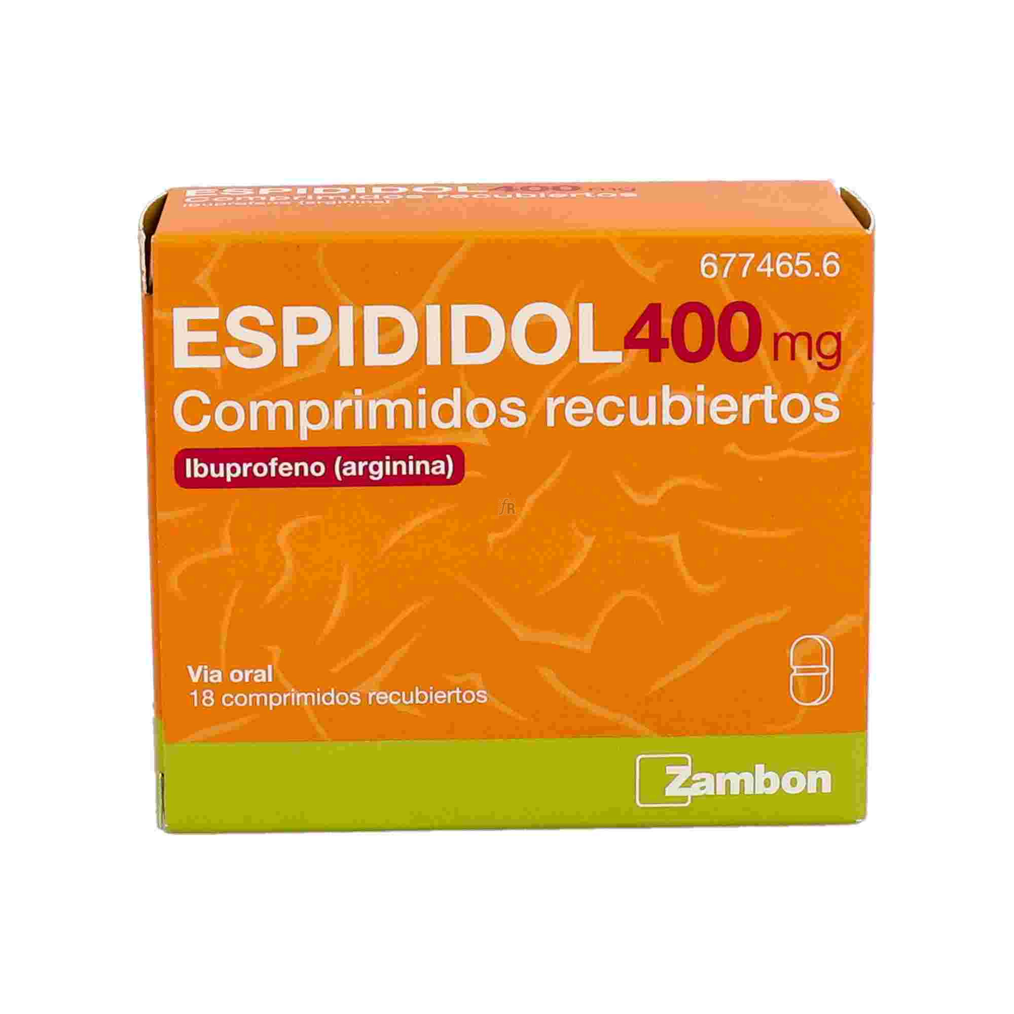 Espididol 400 Mg 18 Comprimidos Recubiertos