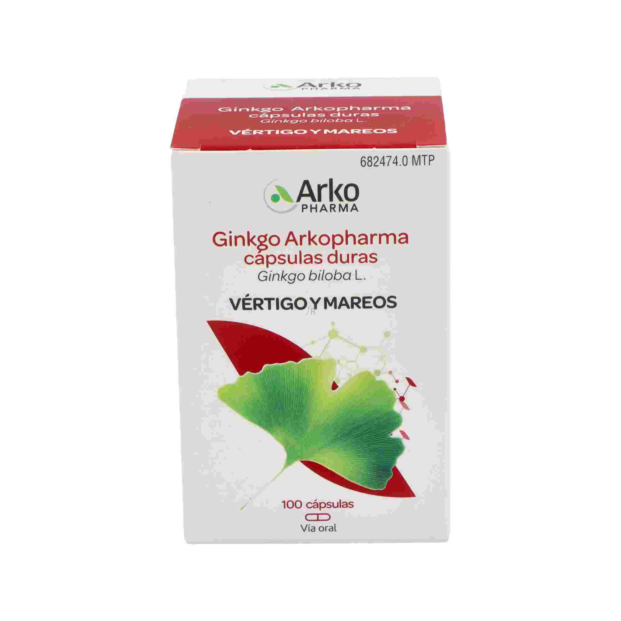 Arkocápsulas Ginkgo Biloba 100 Cápsulas