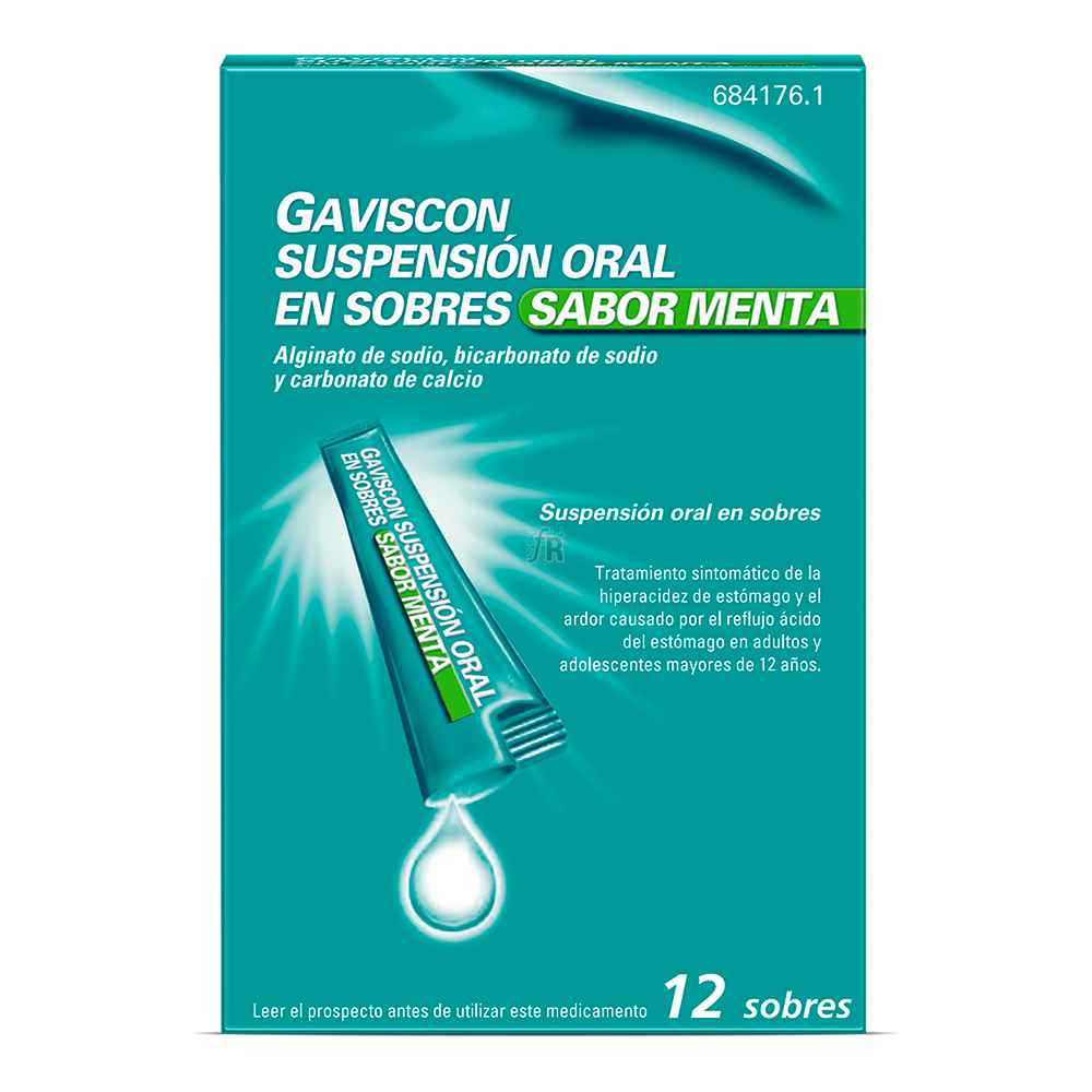 Gaviscon (12 Sobres Suspension Oral 10 Ml)
