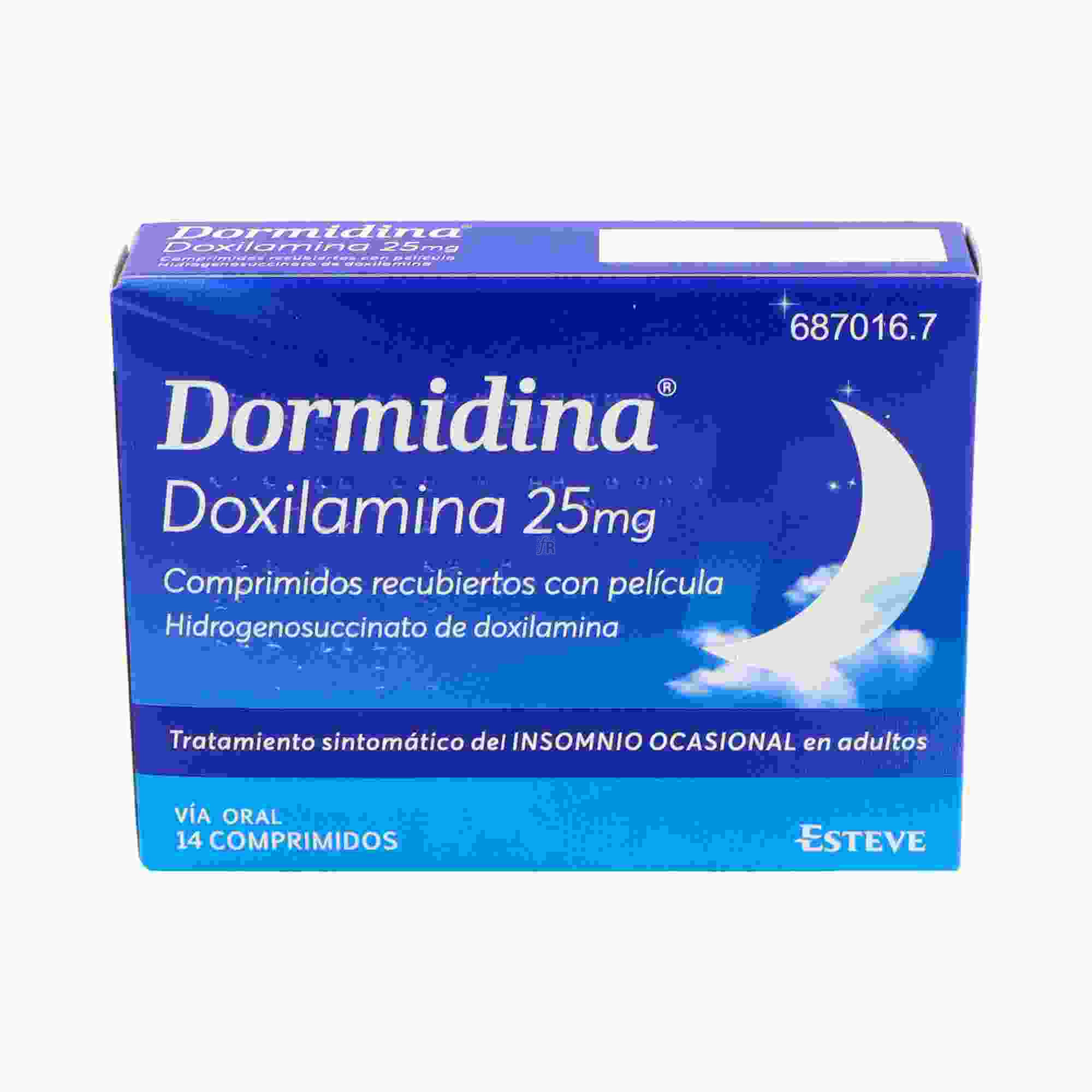 Dormidina (25 Mg 14 Comprimidos)