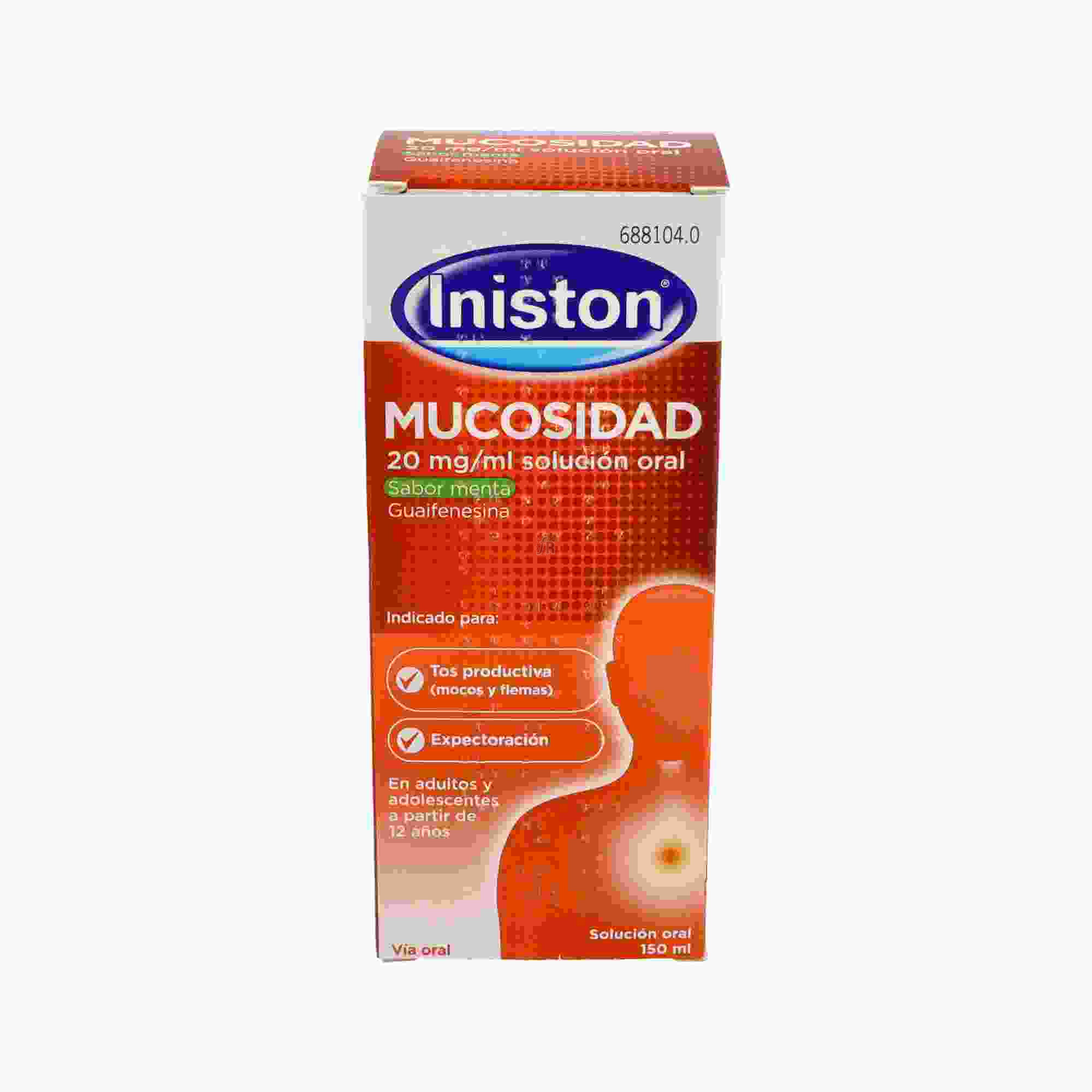 Iniston Expectorante (20 Mg/Ml Solucion Oral 150 Ml Menta)