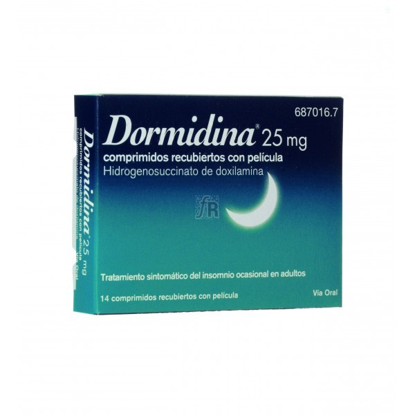 Dormidina (25 Mg 14 Comprimidos) - Esteve