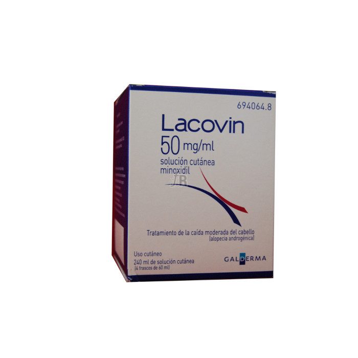 Lacovin (50 Mg/Ml Solucion Cutanea 4 Frascos 60 Ml) - Varios