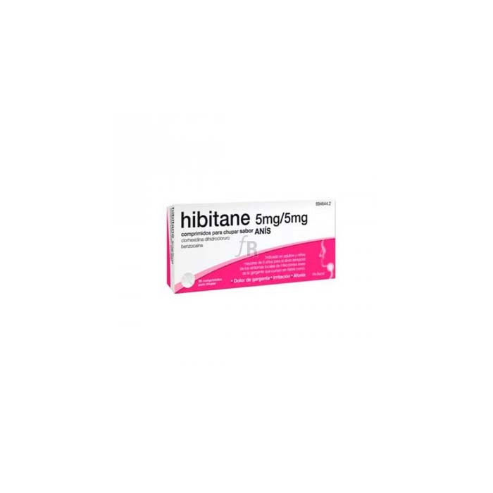 Hibitane (5/5 Mg 20 Comprimidos Para Chupar Anis) - Omega Pharma