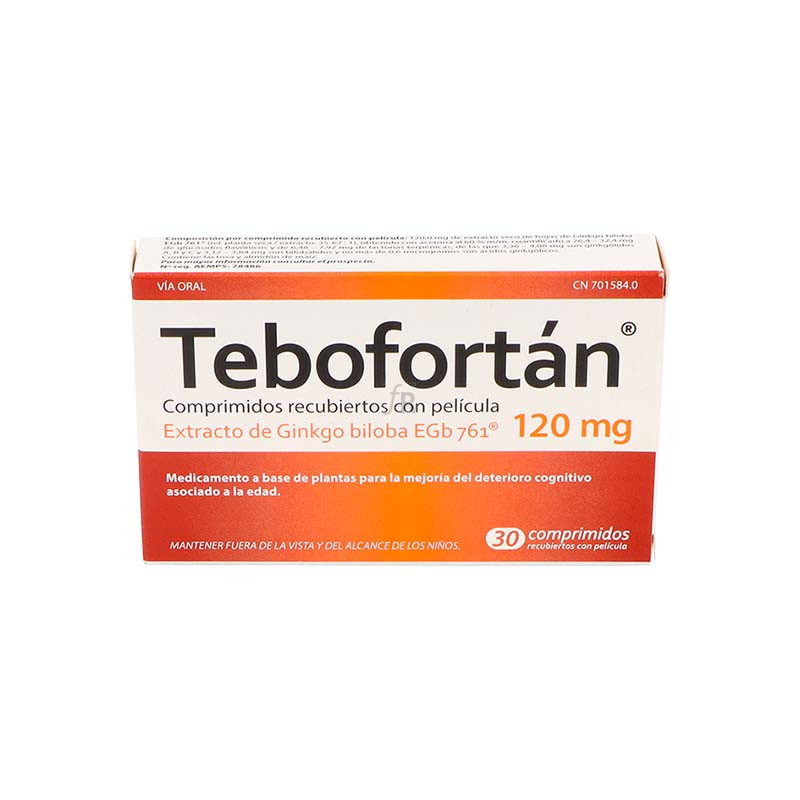 Tebofortan 120 Mg Comprimidos Recubiertos Con Pelicula