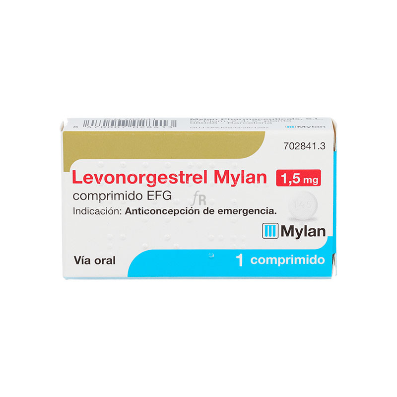 Levonorgestrel Viatris 1,5 Mg Comprimido Efg