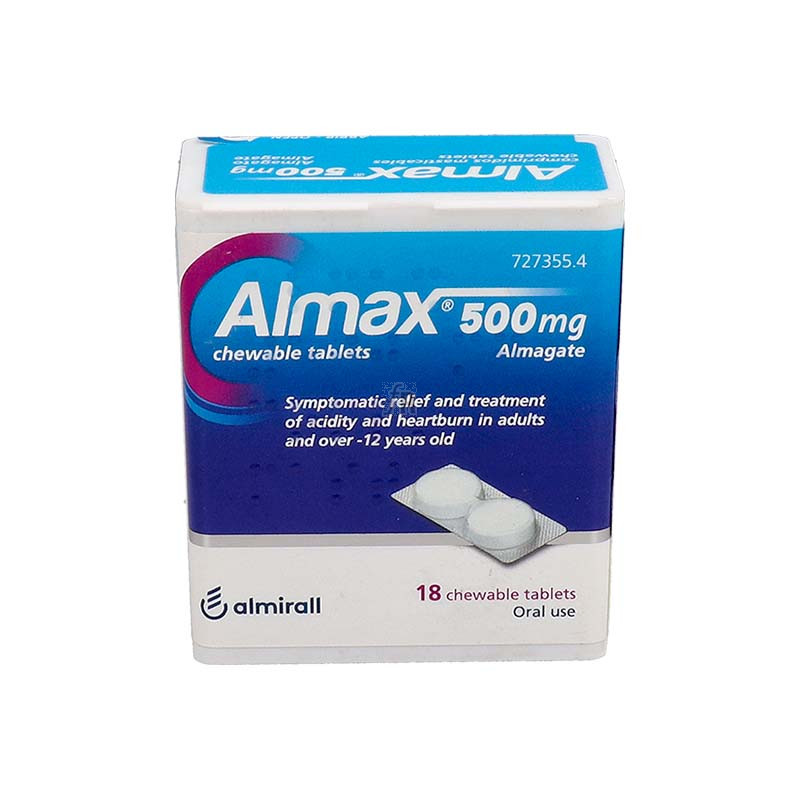 Almax 500 Mg Comprimidos Masticables