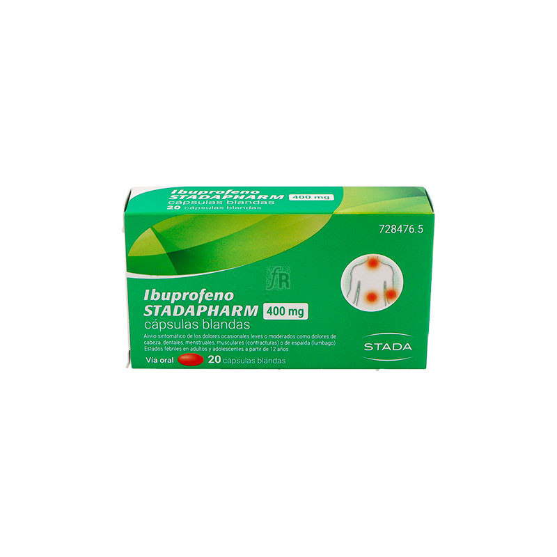 Ibuprofeno Stadapharm 400 Mg Capsulas Blandas