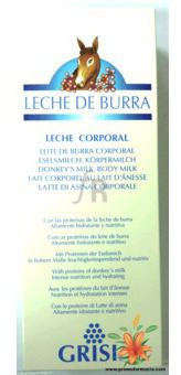 Leche Corporal Leche De Burra 380 Ml. - Grisi