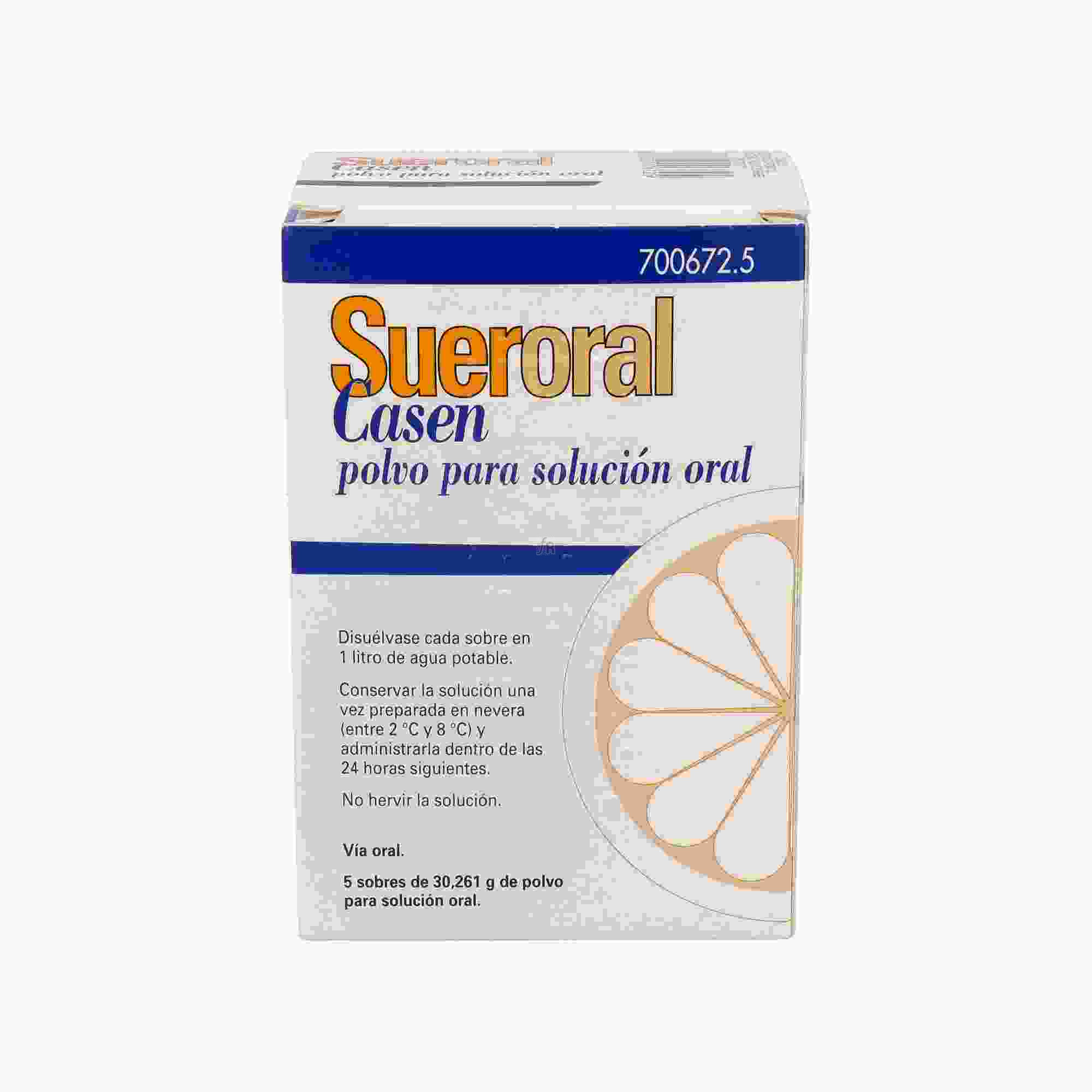 Sueroral Casen 5 Sobres