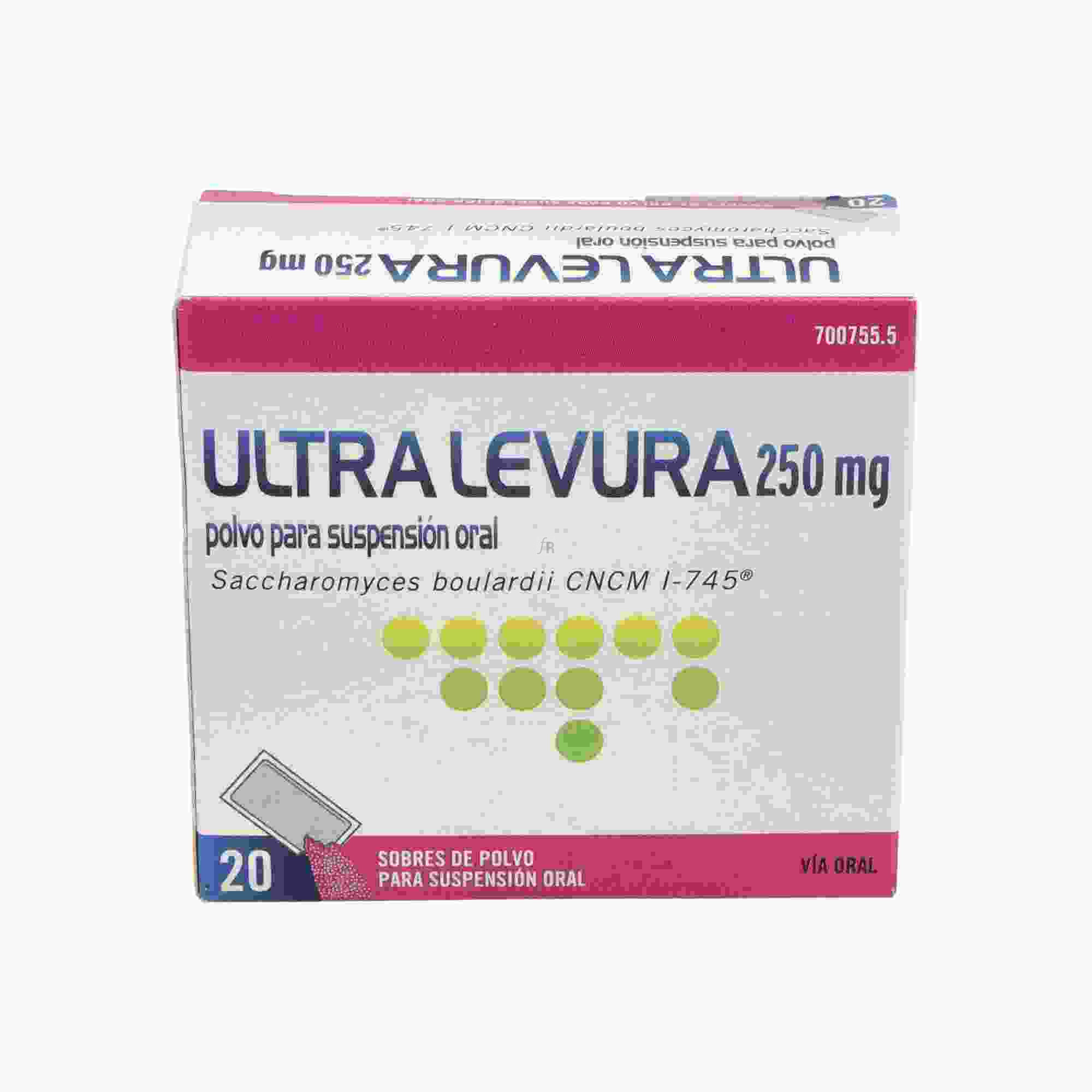 Ultra-Levura (250 Mg 20 Sobres)