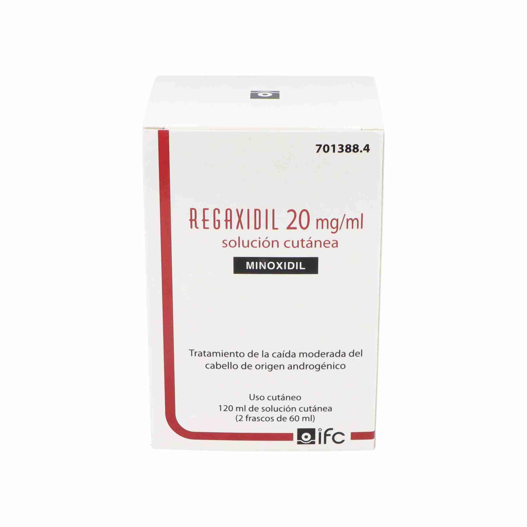 Regaxidil (20 Mg/Ml Solución Cutanea 2 Frascos 60 Ml)