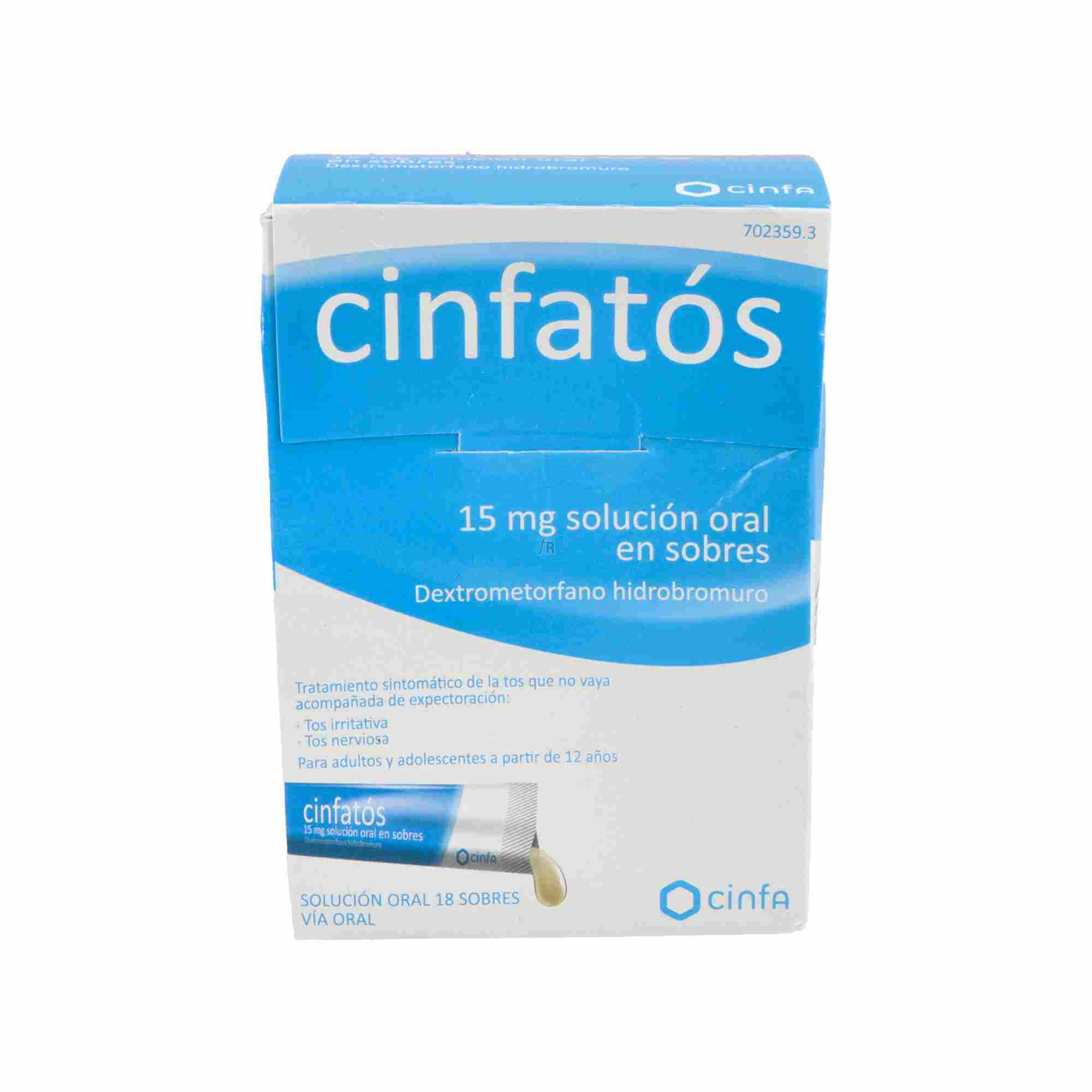 Cinfatos (15 Mg 18 Sobres Solucion Oral)