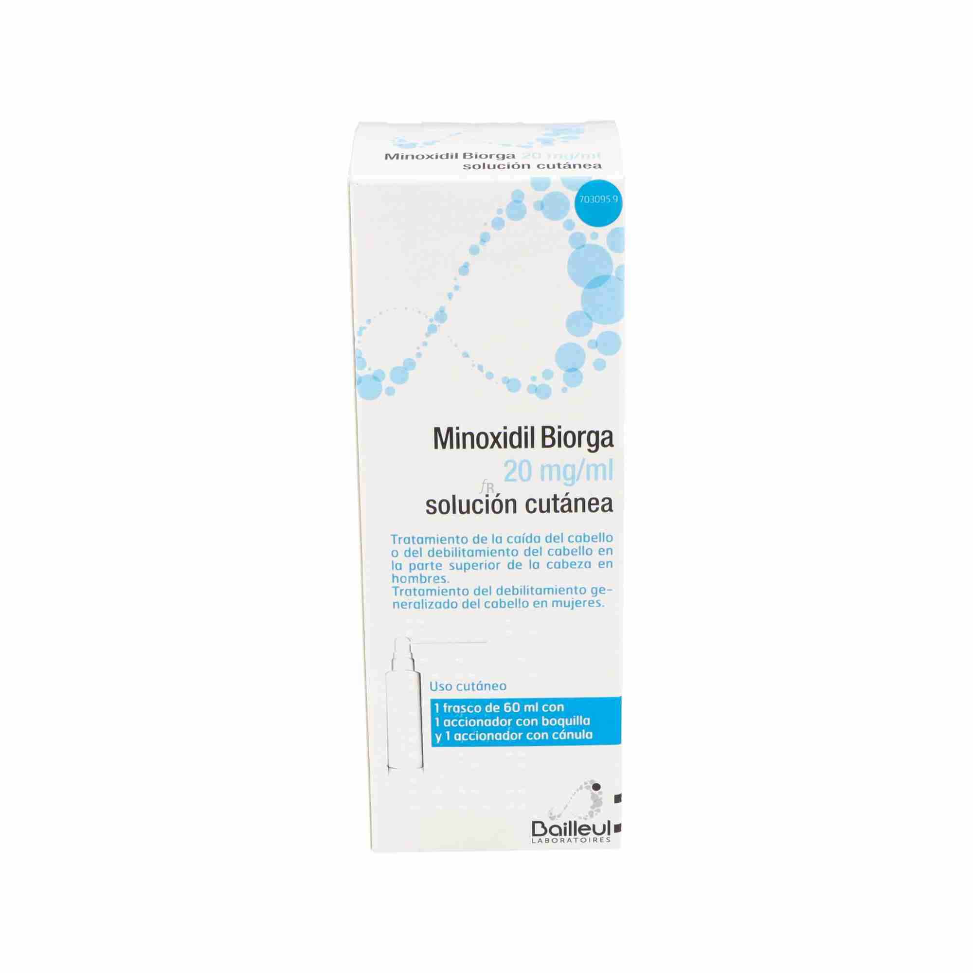 Minoxidil Biorga 20 Mg/Ml Solucion Cutanea