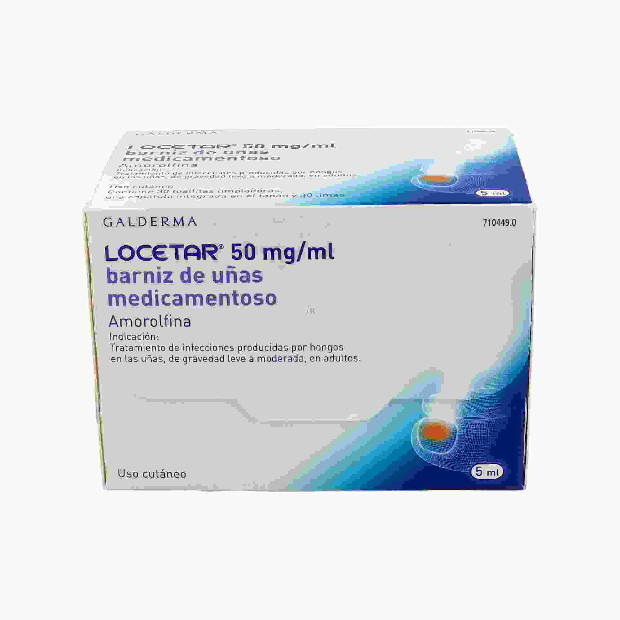 Locetar 50 Mg/Ml Barniz De Uñas Medicamentoso