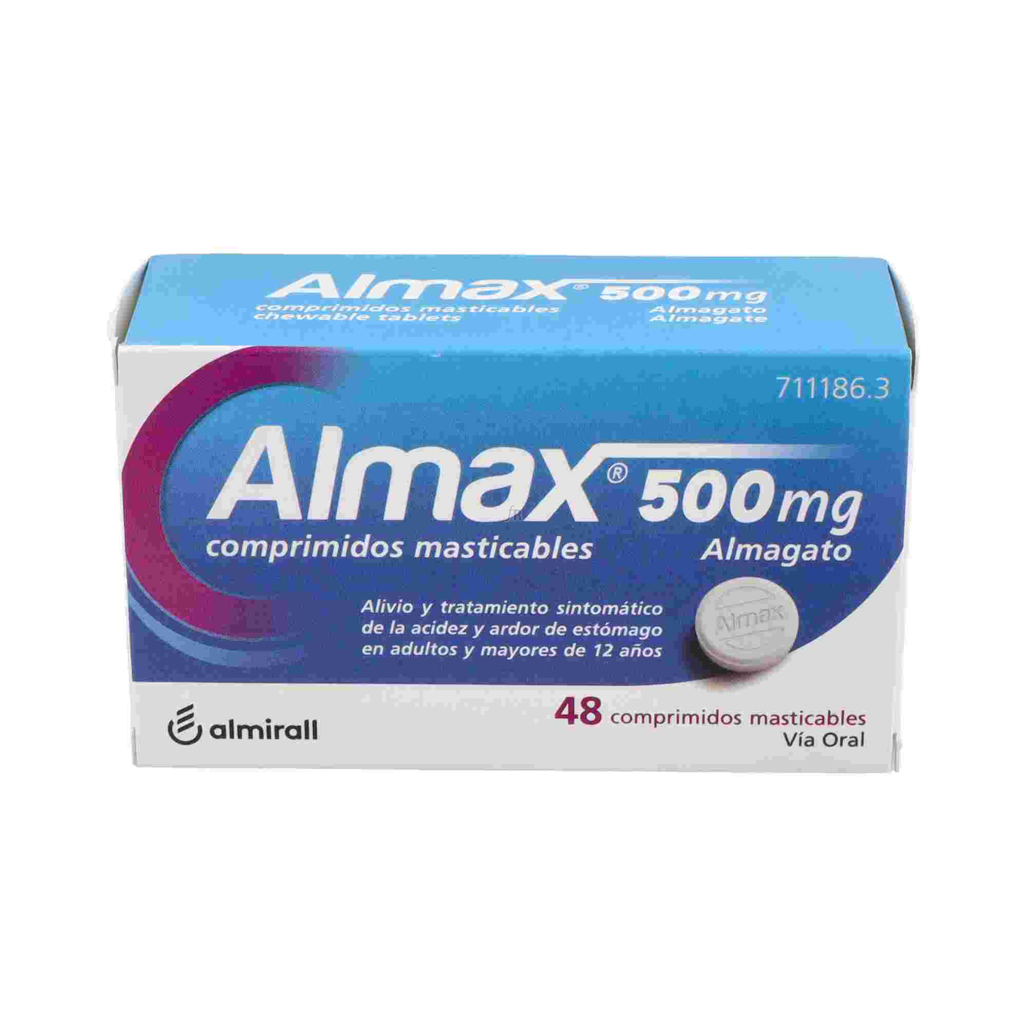 Almax (500 Mg 48 Comprimidos Masticables)