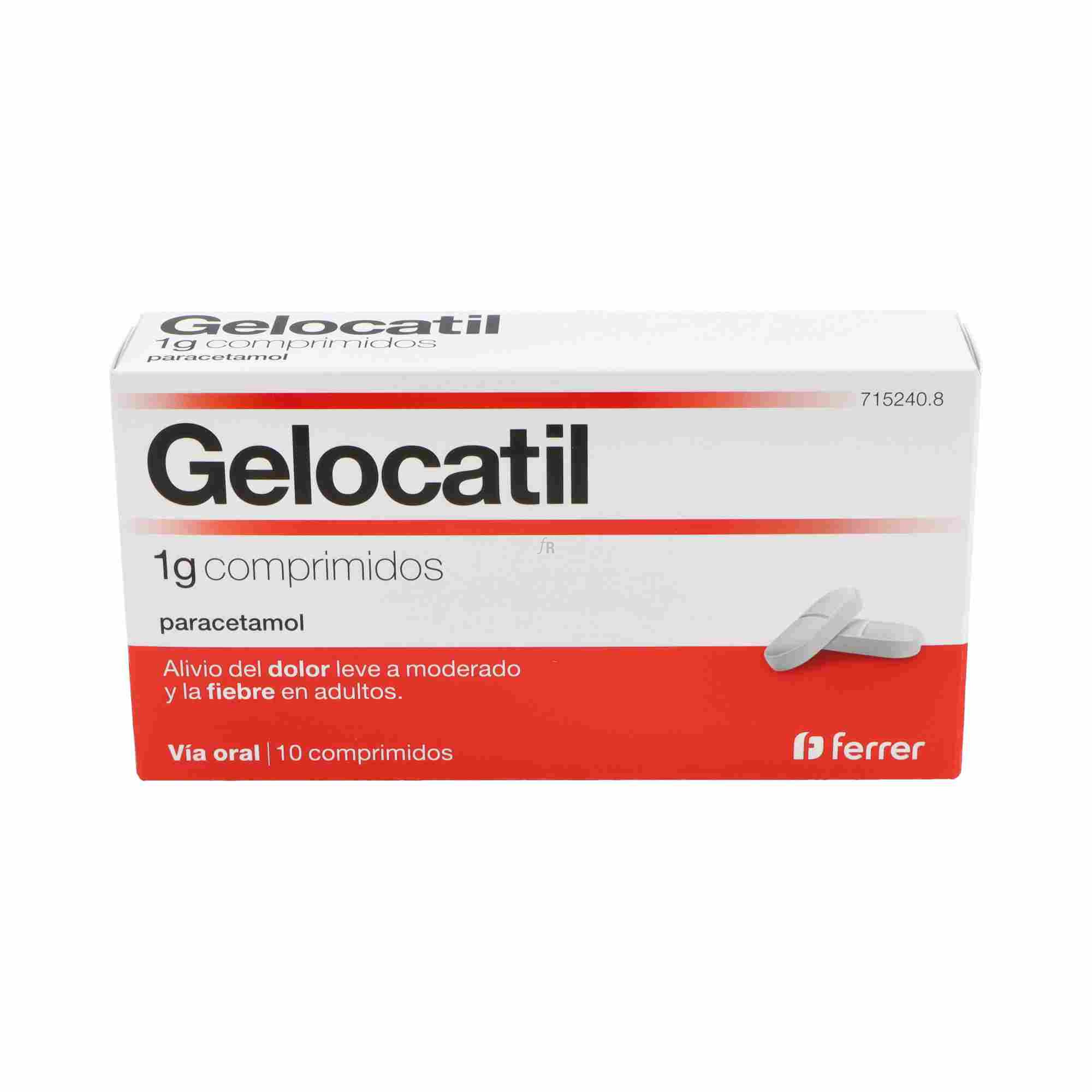 Gelocatil 1G 10 Comp