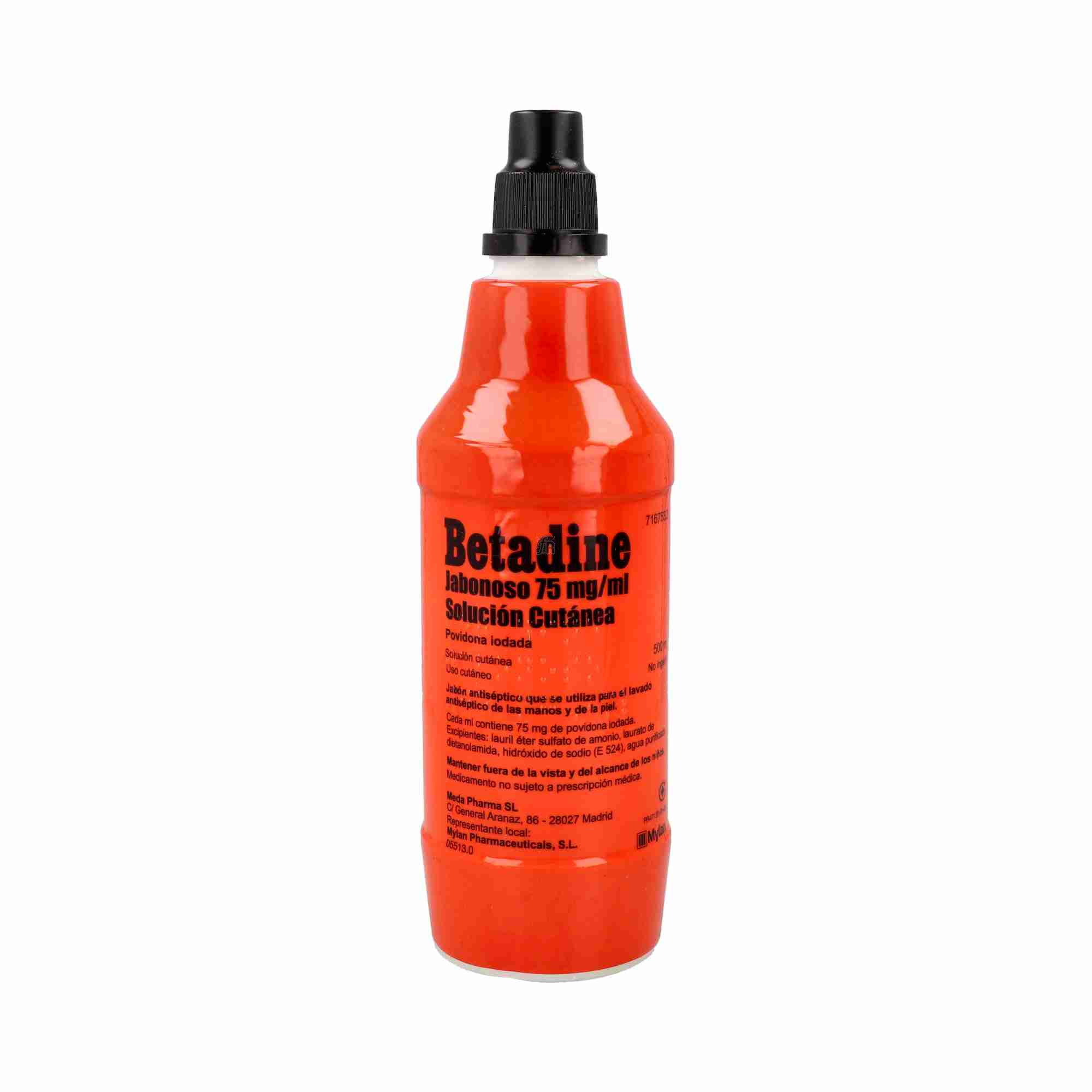 Betadine Scrub (7,5% Solución Tópica Jabonosa 500 Ml)