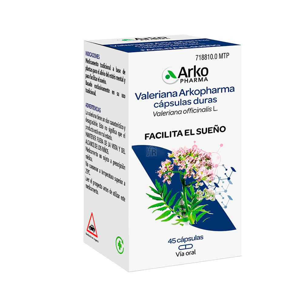 Arkocápsulas Valeriana 350 Mg 45 Cápsulas