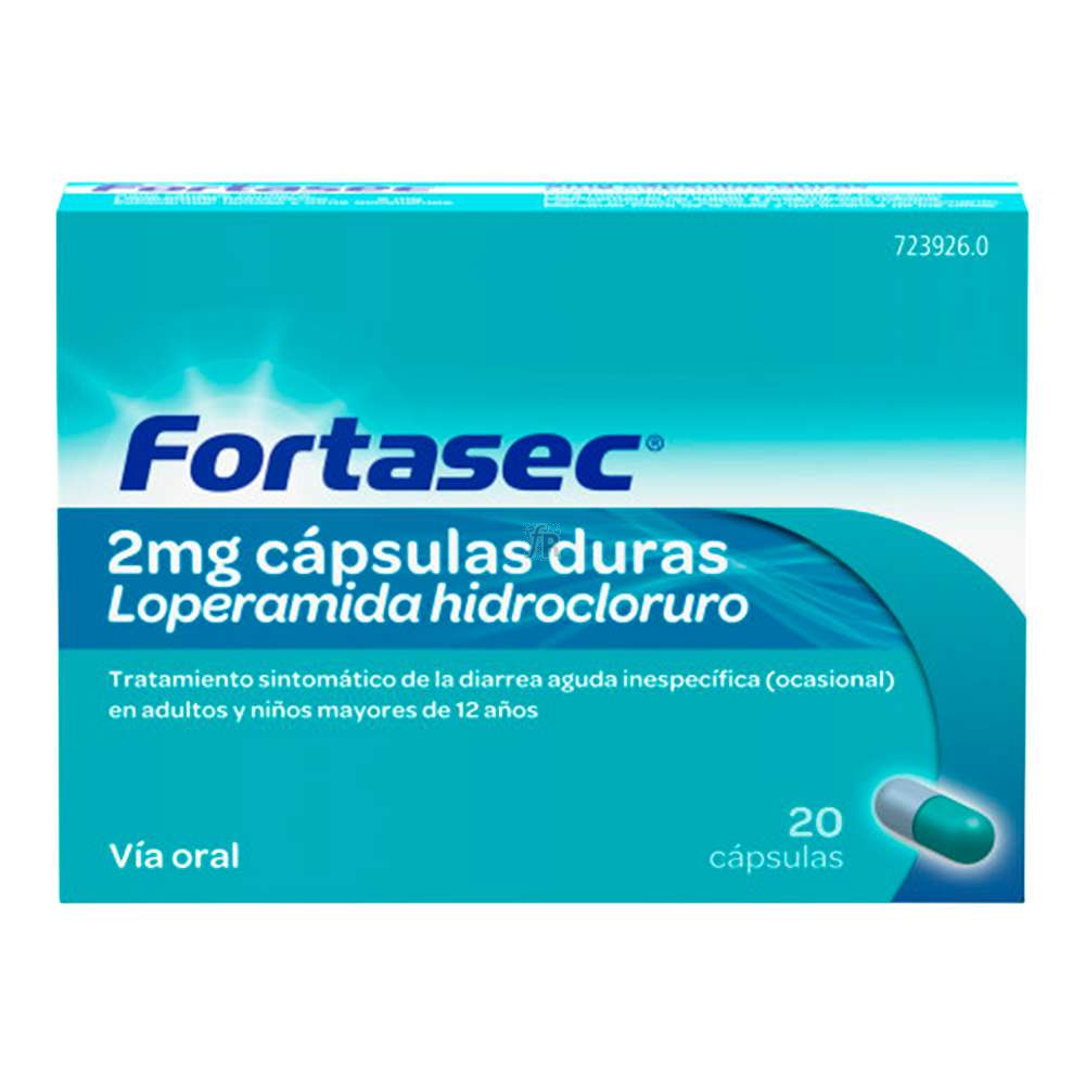 Fortasec (2 Mg 20 Cápsulas)