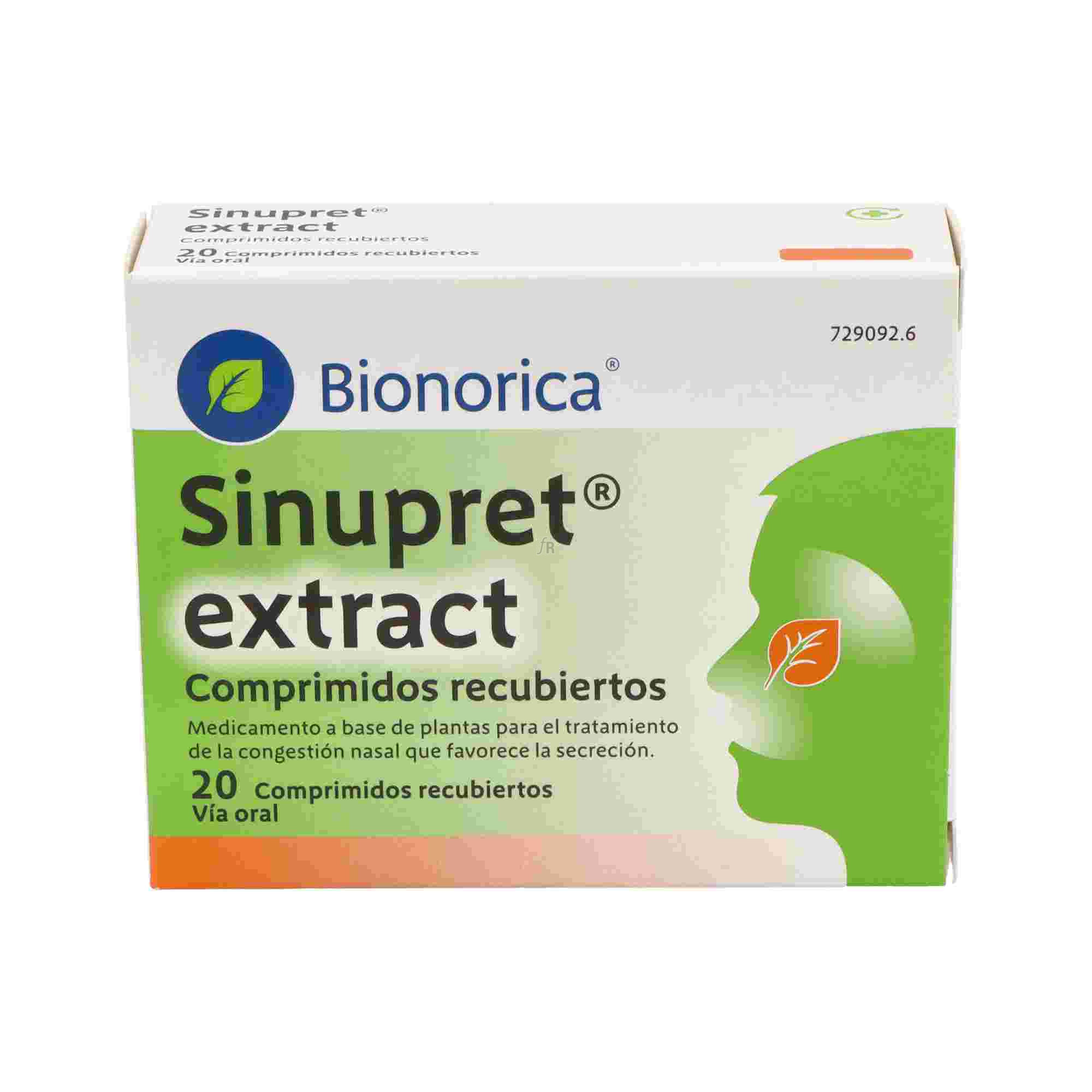 Bionorica Sinupret Extract 20 Comprimidos