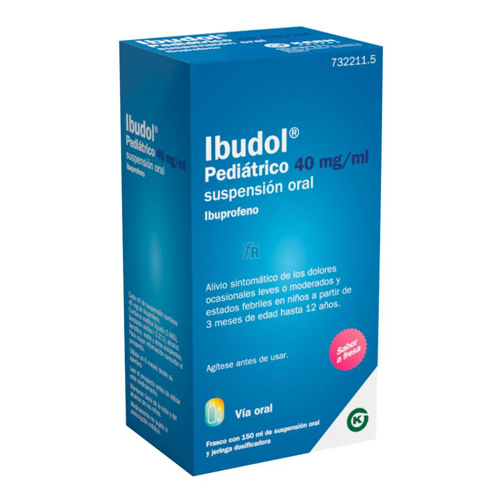 Ibudol Pediatrico 40 Mg/Ml Suspension Oral 1 Frasco 150 Ml + Jeringa Oral