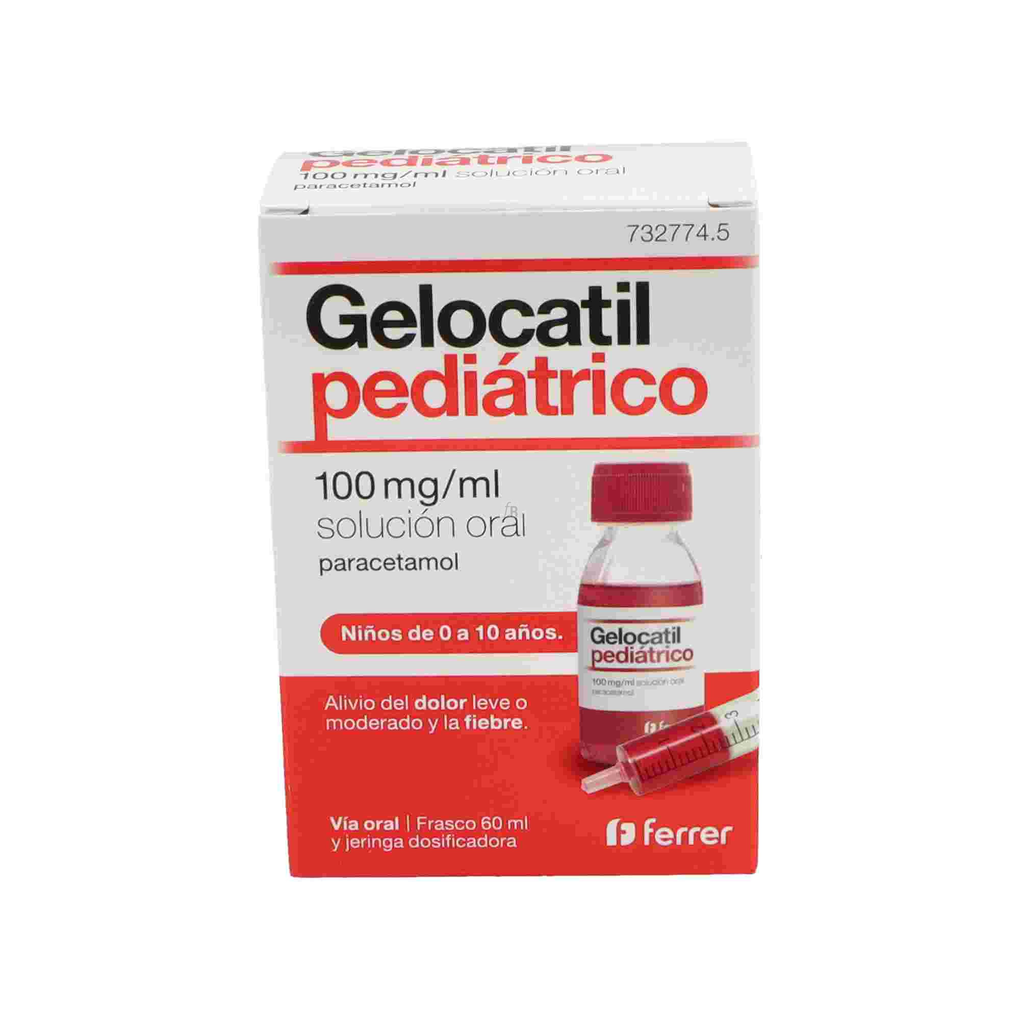 Gelocatil Pediatrico 100Mg/Ml Solucion Oral