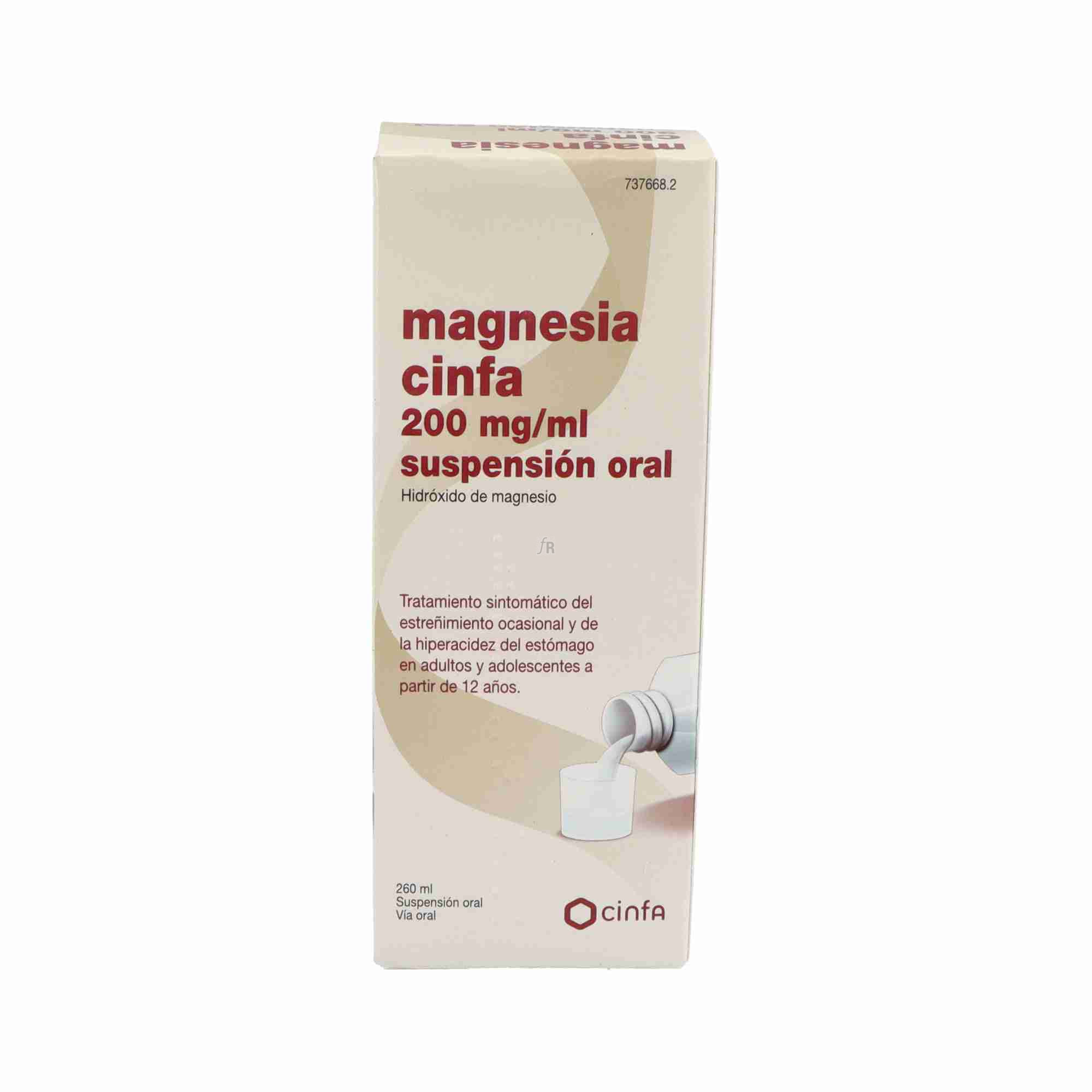 Magnesia Cinfa (200 Mg/Ml Suspension Oral 300 G)