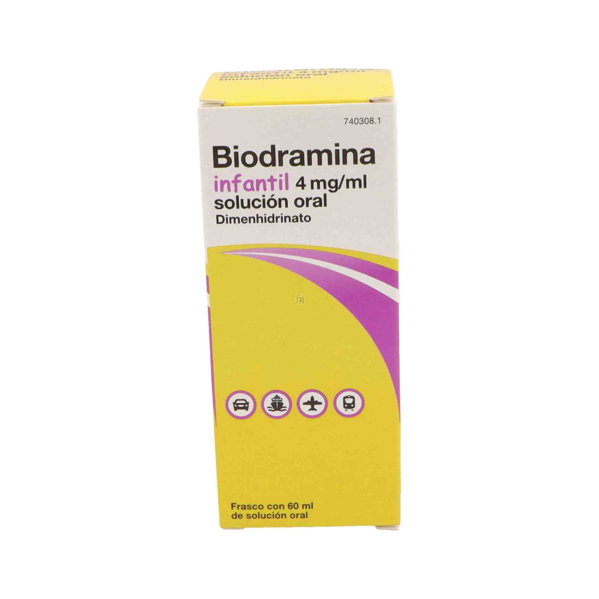 Biodramina Infantil (4 Mg/Ml Solucion Oral 60 Ml)