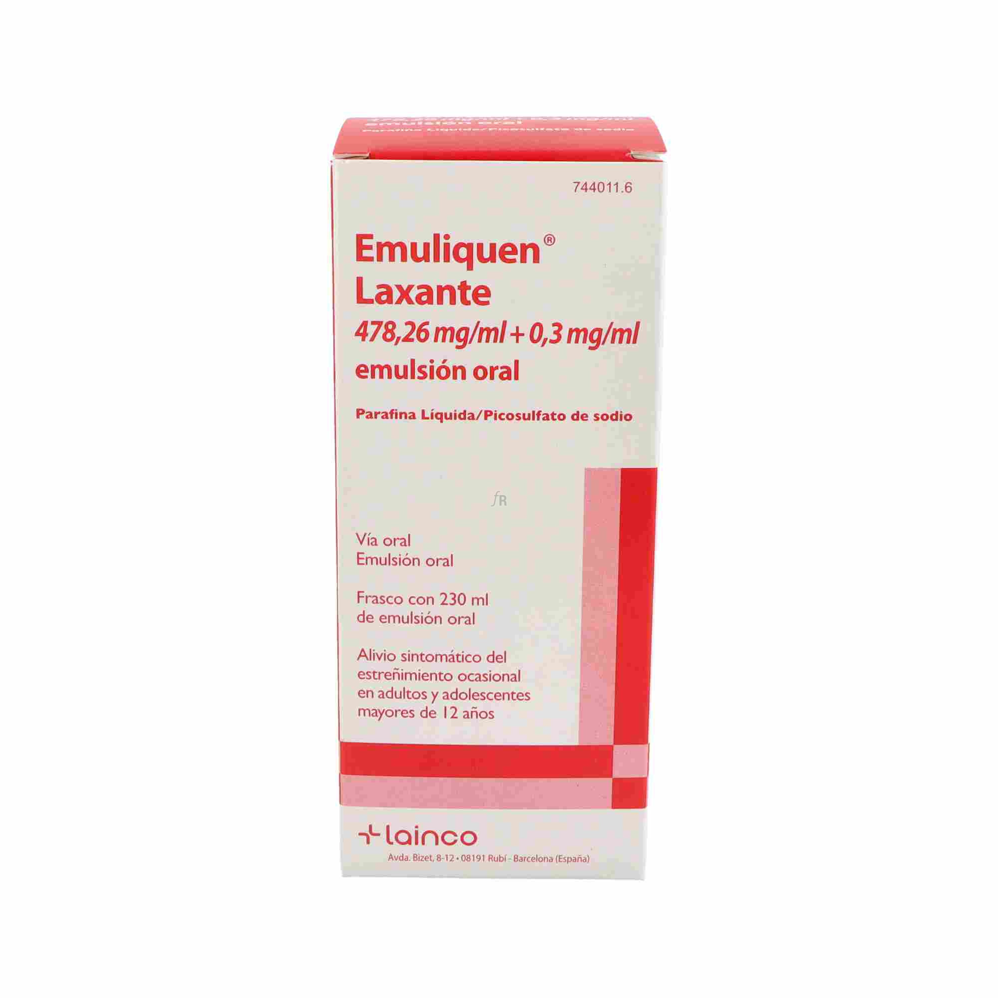 Emuliquen Laxante (Emulsion Oral 230 Ml)