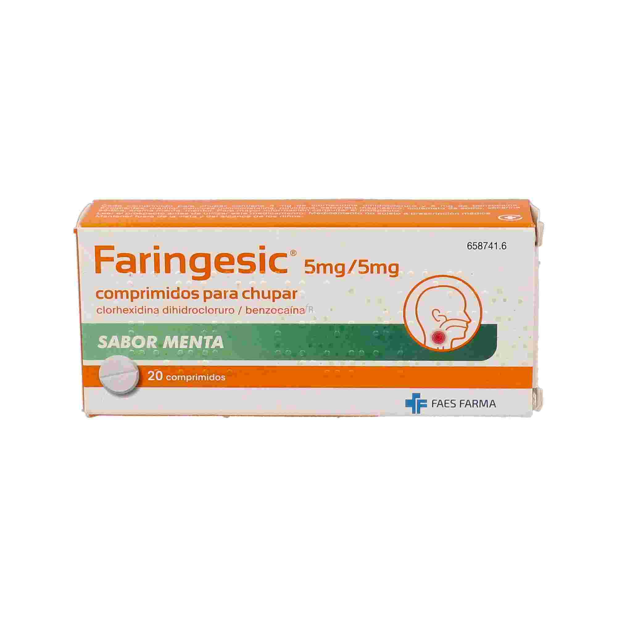 Faringesic (20 Comprimidos Para Chupar)