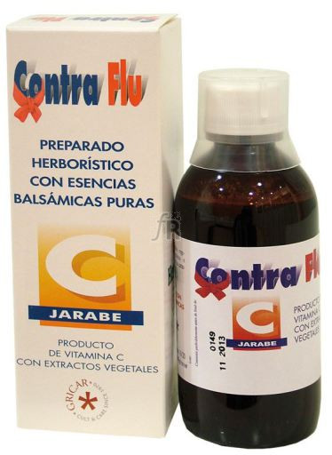 Contra Flu C Adultos Jarabe 150 Ml. - Herbofarm