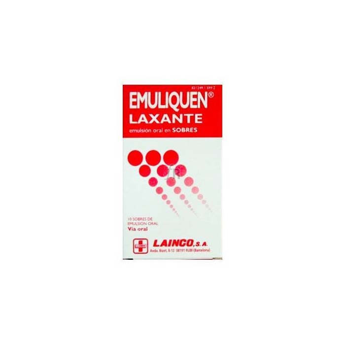 Emuliquen Laxante (10 Sobres Emulsion Oral 15 Ml) - Lainco