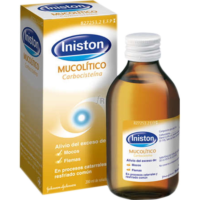 Iniston Mucolitico (50 Mg/Ml Solucion Oral 200 Ml) - Johnson & Johnson