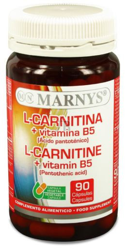 L-Carnitina+Vit.B5 90 Cap.  - Marnys