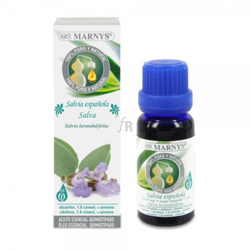 Salvia Española Aceite Esencial Alimentario 15 Ml. - Marnys
