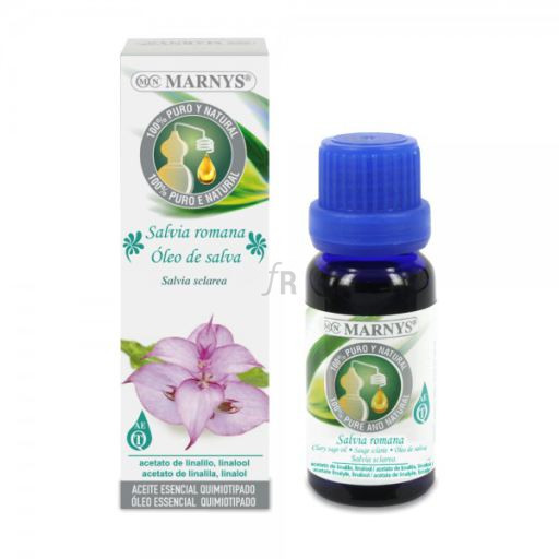 Salvia Romana Aceite Esencial Alimentario 15 Ml. - Marnys
