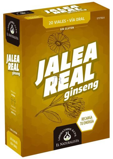 Jalea Real Con Ginseng 20 Viales