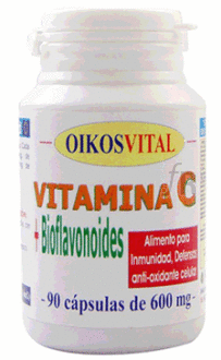 Vitamina C + Bioflavonoides 90Cap