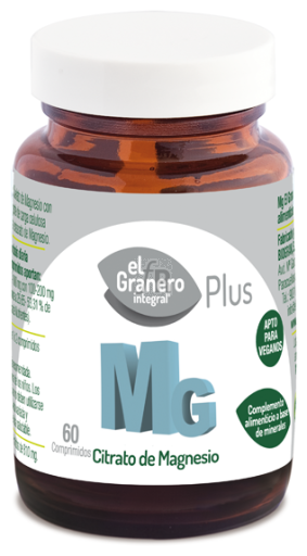 Mg 500 (Citrato De Magnesio) 60 Comp.