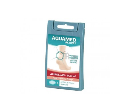 Aquamed Active Ampollas Talón 6 Apósitos - Farmacia Ribera
